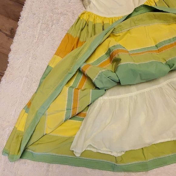 ts dixin stripe flare midi dress - Picture 4 of 6